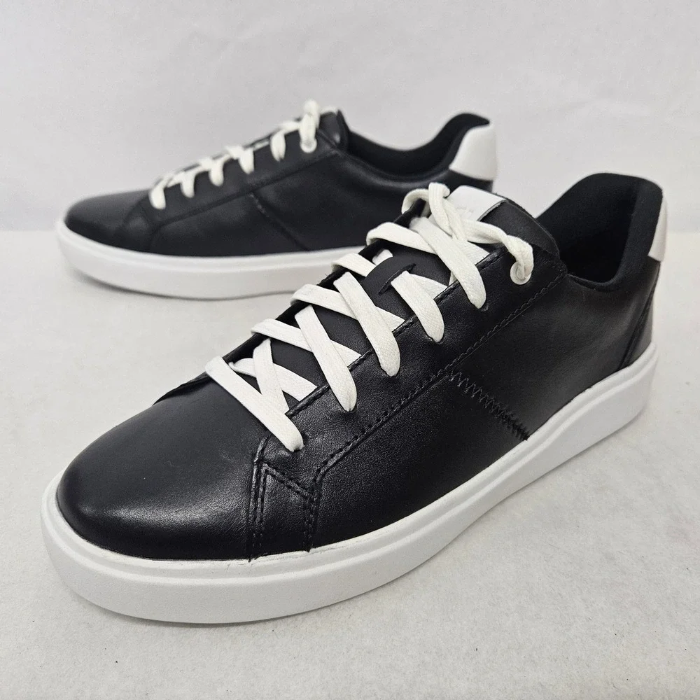 Cole Haan Grand Crosscourt Coaster Sneakers W32150 Black White‎ Women's Size 7